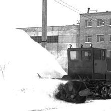 Испытания новой техники | Транспорт. 1974 г., г.Северодвинск. Фото #C157.