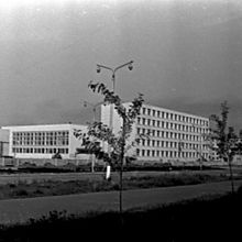 Здание ГПТУ-1 | Строительство. 1974 г., г.Северодвинск. Фото #C264.