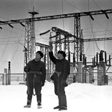 Монтажники | Предприятия. 1974 г., г.Северодвинск. Фото #C292.