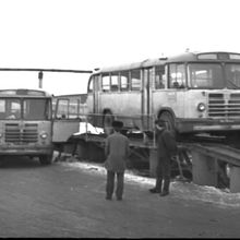Автобусы ЗиЛ-158 | Транспорт. 1975 г., г.Северодвинск. Фото #C67.