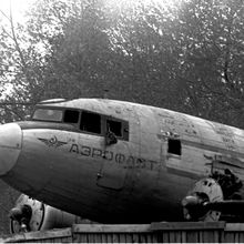 Самолет | Транспорт. 1975 г., г.Северодвинск. Фото #C68.