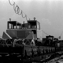 Снегоочиститель ДЭ-904 для БАМа | Транспорт. 1975 г., г.Северодвинск. Фото #C69.