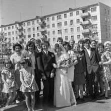Свадьба | Горожане. 1976 г., г.Северодвинск. Фото #C14587.