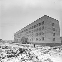 Новый больничный корпус | Виды города. 1976 г., г.Северодвинск. Фото #C14562.