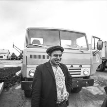 Водитель Автоколонны-1700 Михаил Добош | Транспорт. 1978 г., г.Северодвинск. Фото #C7337.