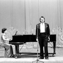 Выступление на сцене | Культура. 1978 г., г.Северодвинск. Фото #C12906.