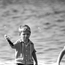 На отдыхе | Дети. 1978 г., г.Северодвинск. Фото #C12909.