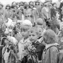 1 сентября | Школа. 1978 г., г.Северодвинск. Фото #C13009.