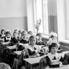 Первоклассники | Школа. 1978 г., г.Северодвинск. Фото #C13031.
