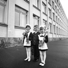 Первоклассники | Школа. 1978 г., г.Северодвинск. Фото #C7277.
