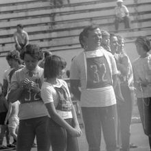 Участники семейной эстафеты | Спорт. 1978 г., г.Северодвинск. Фото #C13042.