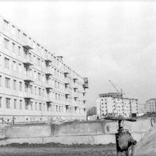 Фундамент | Строительство. 1978 г., г.Северодвинск. Фото #C13052.