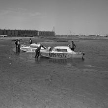 Моторные лодки  | Транспорт. 1979 г., г.Северодвинск. Фото #C350.