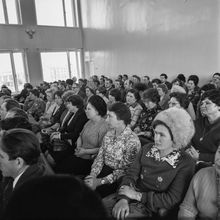 люди на собрании | Горожане. 1979 г., г.Северодвинск. Фото #C533.