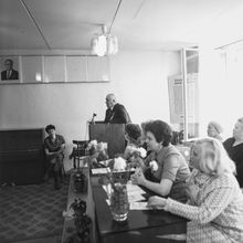 женский президиум на сорании | Горожане. 1979 г., г.Северодвинск. Фото #C551.