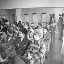 участницы собрания в одной из организаций города | Горожане. 1979 г., г.Северодвинск. Фото #C614.