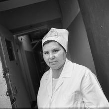 женщина-медик | Медицина. 1979 г., г.Северодвинск. Фото #C732.