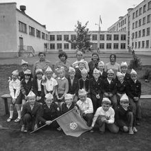 Отряд октябрят | Школа. 1979 г., г.Северодвинск. Фото #C841.