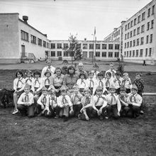 Отряд | Школа. 1979 г., г.Северодвинск. Фото #C14138.