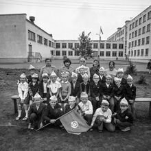 Отряд октябрят | Школа. 1979 г., г.Северодвинск. Фото #C14146.