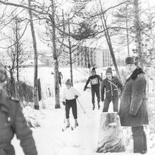 Участники лыжных соревнований | Спорт. 1979 г., г.Северодвинск. Фото #C2512.