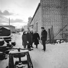 комиссия на одном из строительных предприятий города | Строительство. 1979 г., г.Северодвинск. Фото #C956.