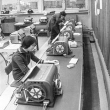 телеграфистки за работой | Предприятия. 1979 г., г.Северодвинск. Фото #C335.