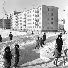 Горожане. 1980 г., г.Северодвинск. Фото #C16918.