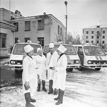 Станция скорой помощи | Медицина. 1980 г., г.Северодвинск. Фото #C4783.