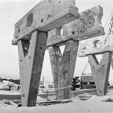 Строится дом | Строительство. 1980 г., г.Северодвинск. Фото #C15761.
