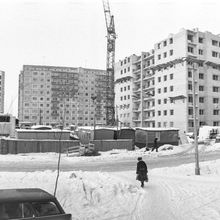 Город строится | Виды города. 1980 г., г.Северодвинск. Фото #C15783.