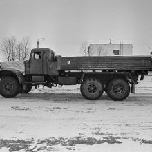 Бортовой автомобиль Краз | Транспорт. 1981 г., г.Северодвинск. Фото #C16889.