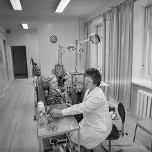 Стоматологический кабинет | Медицина. 1981 г., г.Северодвинск. Фото #C12847.