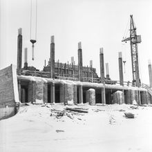 Строительство. 1981 г., г.Северодвинск. Фото #C16986.