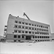 Строительство. 1981 г., г.Северодвинск. Фото #C16995.