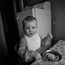 Дети. 1982 г., г.Северодвинск. Фото #C14649.