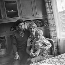 Семья | Горожане. 1982 г., г.Северодвинск. Фото #C14660.