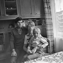 Семья | Горожане. 1982 г., г.Северодвинск. Фото #C14661.