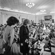 Собрание коллектива | Горожане. 1982 г., г.Северодвинск. Фото #C9422.