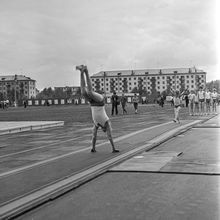 Спортивная гимнастика | Спорт. 1982 г., г.Северодвинск. Фото #C12007.
