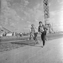 Бег | Спорт. 1982 г., г.Северодвинск. Фото #C12010.
