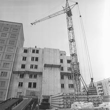 Строительство. 1982 г., г.Северодвинск. Фото #C9639.