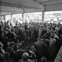 Прощание с Яковлевым Михаилом  Николаевичем | Транспорт. 1983 г., г.Северодвинск. Фото #C11830.