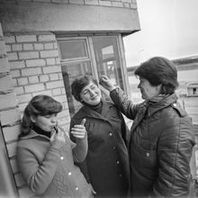 Горожане. 1983 г., г.Северодвинск. Фото #C11912.