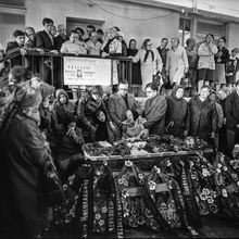 Церемония прощания | Горожане. 1983 г., г.Северодвинск. Фото #C2247.