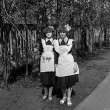 Последний звонок | Школа. 1983 г., г.Северодвинск. Фото #C11999.