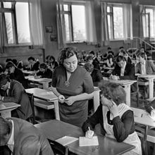 Экзамен | Школа. 1983 г., г.Северодвинск. Фото #C12003.