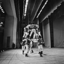 Выступление танцевального коллектива | Культура. 1984 г., г.Северодвинск. Фото #C1353.