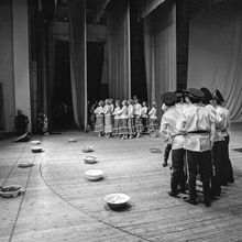 На сцене | Культура. 1984 г., г.Северодвинск. Фото #C1361.