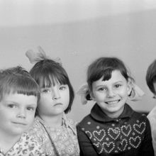 В группе детского сада | Дети. 1984 г., г.Северодвинск. Фото #C1435.